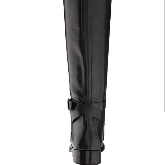 NIB Tory Burch Brooke Riding Boot Black Size 7.5 - Picture 3 of 8
